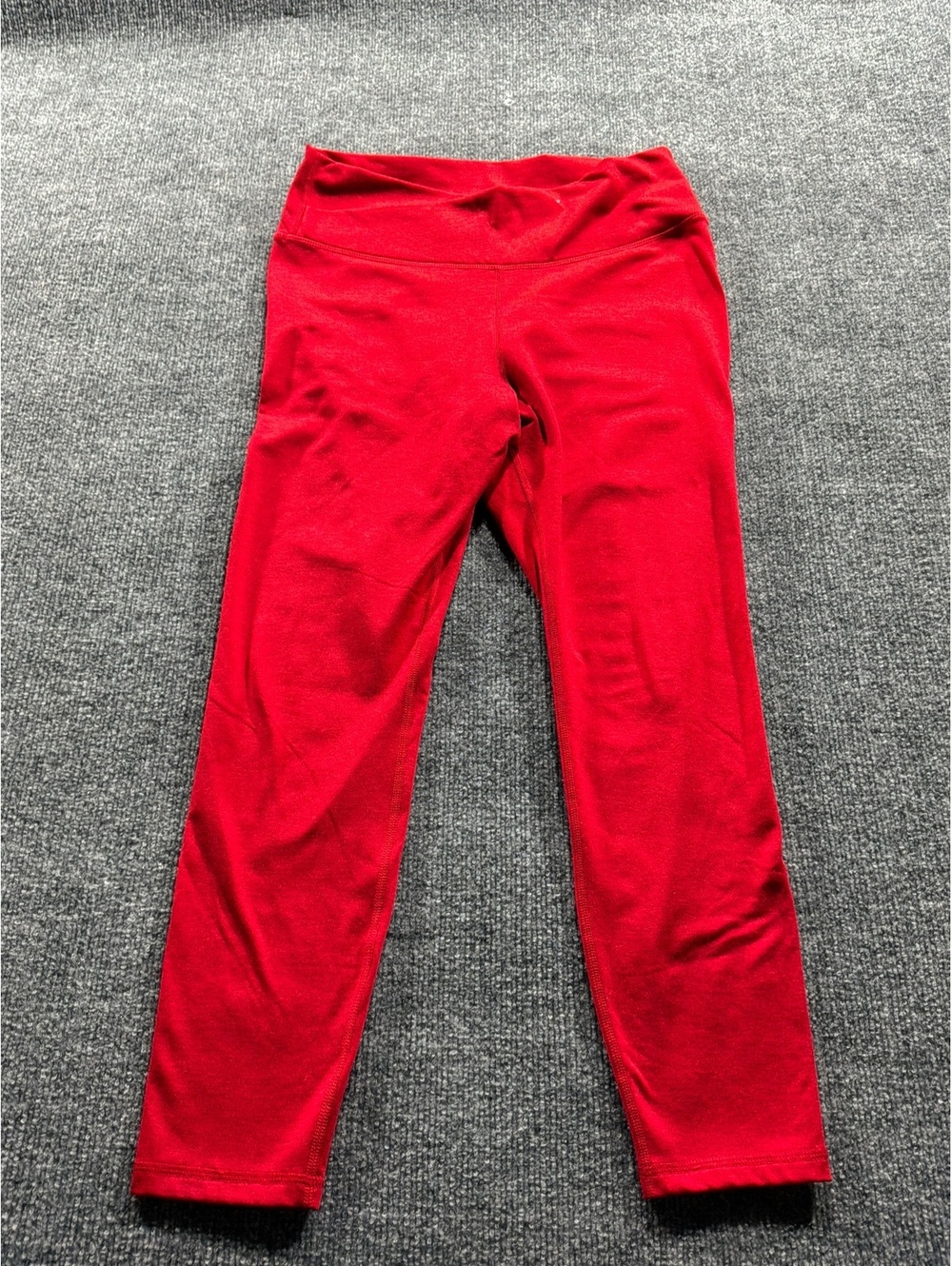 Old Navy CloudComfy Extra High-Rise Red Leggings Size Large